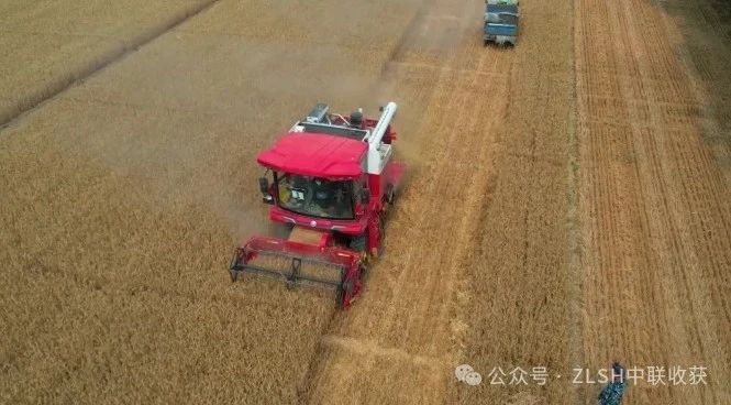 湖北棗陽(yáng)劉師傅：高效、可靠、服務(wù)好，收獲機(jī)我只選中聯(lián)收獲(圖2)